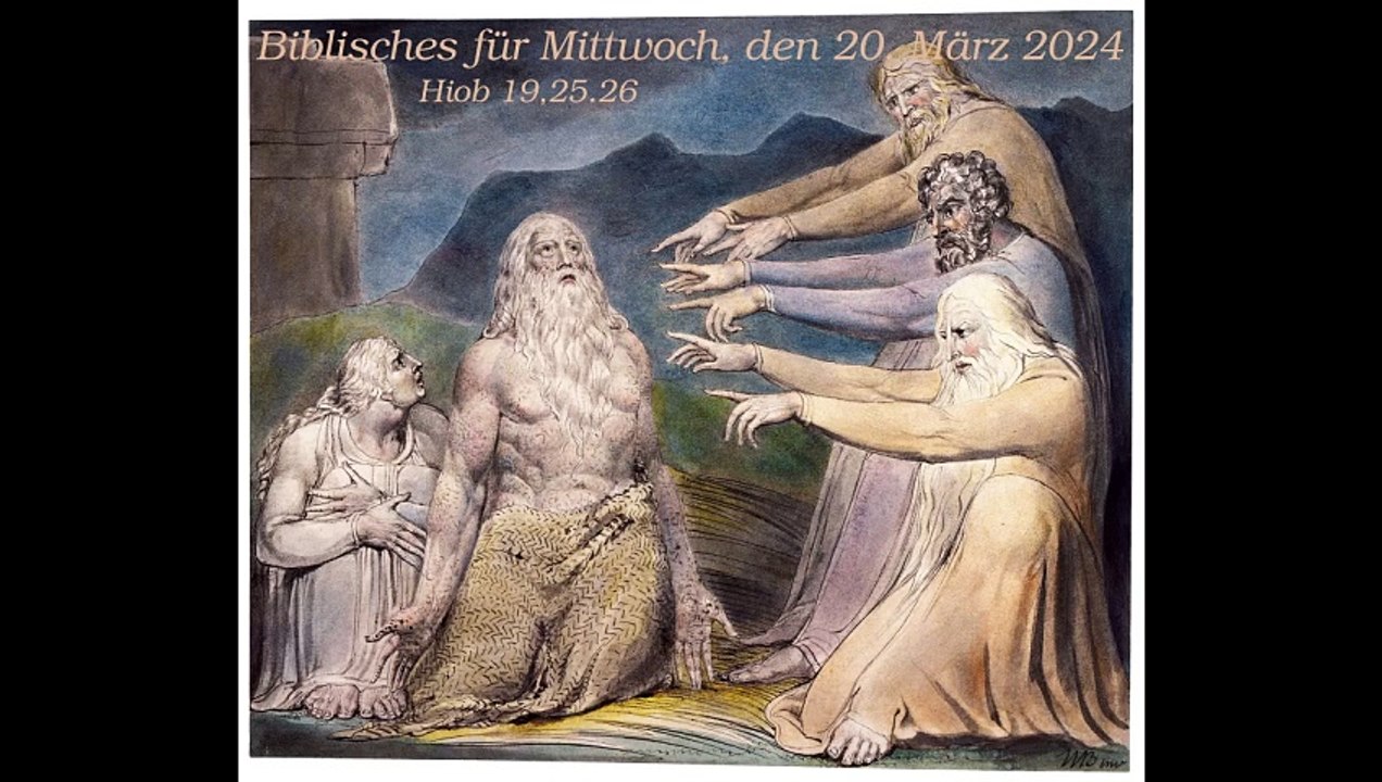 Biblisches für Mittwoch, den 20. März 2024