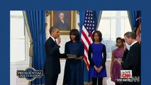 Jura por segunda vez Barack Obama como Presidente de los Estados Unidos