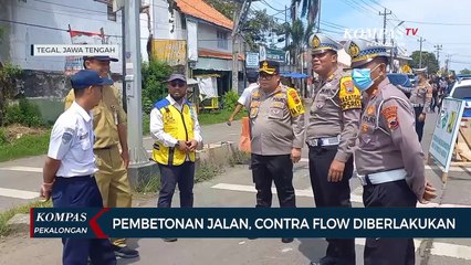 Jalan Lingkar Utara Brebes-Tegal Contra Flow 8 Bulan! Ini Jalur Alternatifnya!