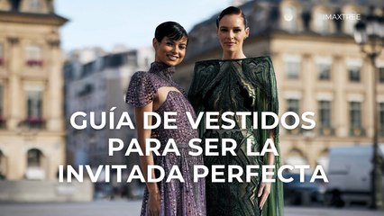 Guía de vestidos para ser la invitada perfecta