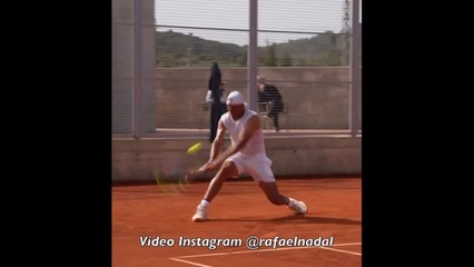 ATP - Monte-Carlo 2024 - Rafael Nadal sur "sa" terre préférée... avant d'arriver sur le Rocher, le 1er avril !