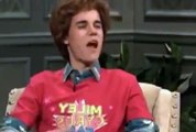 Justin Bieber Doing Miley Cyrus Skit On SNL