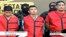 Detienen a banda de secuestradores conformada por varios menores en Nuevo León