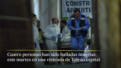 Halladas muertas cuatro personas en una vivienda de Toledo