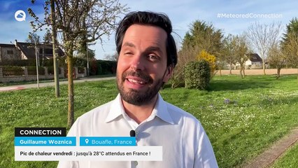 Pic de chaleur vendredi : jusqu’à 28°C attendus en France !