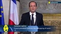 Familia Francesa de 7 personas secuestrada en Camerún