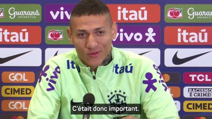 Richarlison : "Voir un psychologue m'a sauvé la vie"