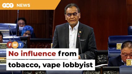 Скачать видео: Tobacco, vape industry didn’t influence GEG decision, says Dzulkefly