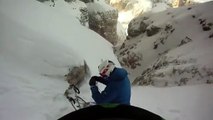 Escalofriante avalancha en Italia