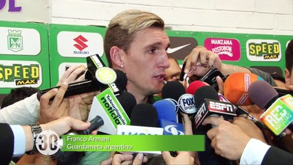 06-01-18 El agridulce sabor que le dejo a Franco Armani la despedida en el Atanasio