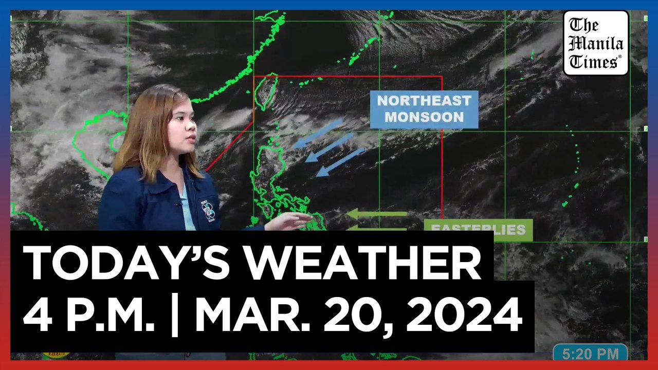 Today's Weather, 4 P.M. | Mar. 20, 2024