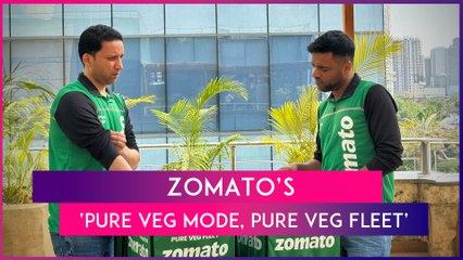 Zomato’s ‘Pure Veg Mode’: CEO Deepinder Goyal Launches ‘Pure Veg Fleet’, Steps Out To Deliver Orders