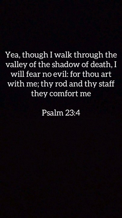 I will not fear.