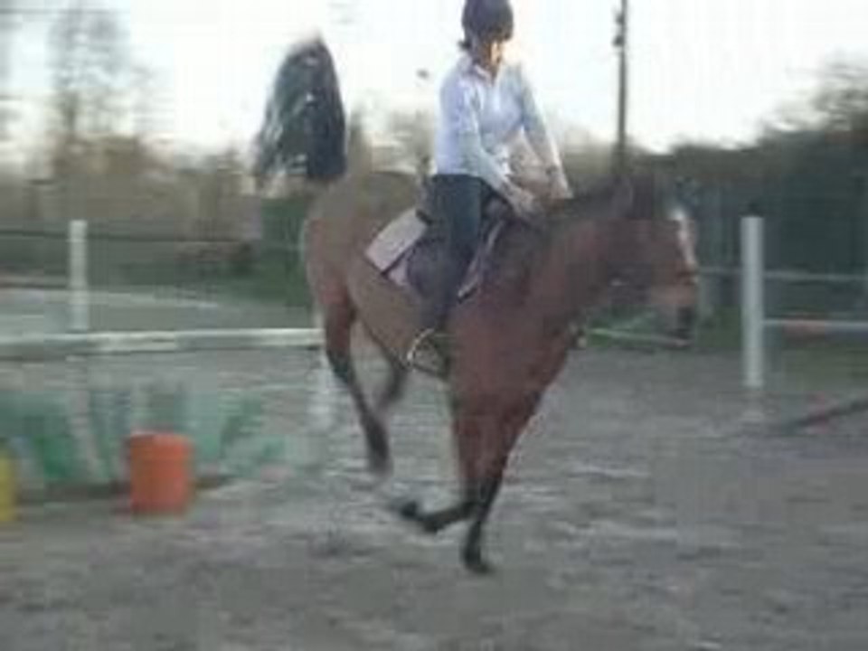pauline et eclair en saut