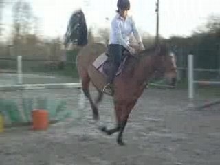pauline et eclair en saut
