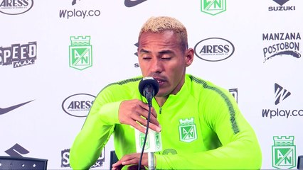 28-03-18 Aldo Leao Ramirez habla sobre la rotacion en Atlético Nacional