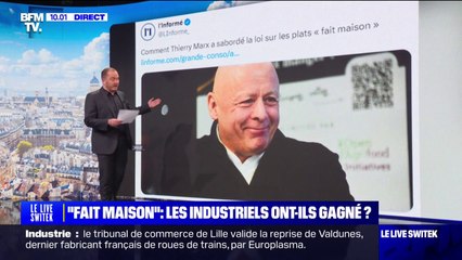 La proposition de loi sur la mention "non fait maison" dans les restaurants a été retirée