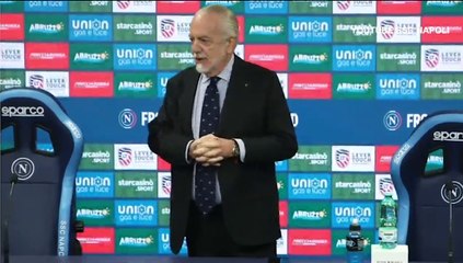 Video, De Laurentiis: "Zielinski? Non è una ripicca"