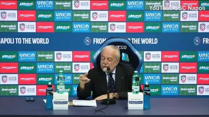 Video, De Laurentiis: "Spalletti? Ho sbagliato a non trattenerlo"