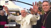Papa Benedicto se despide de sus fieles