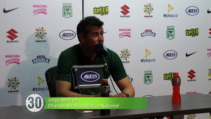 21-05-18 Yo vi otro partido aseguro Almiron tras interrogante de la prensa