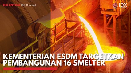 Kementerian ESDM Targetkan Pembangunan 16 Smelter