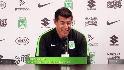01-06-18 Le gustaria a Jorge Almiron una final entre Nacional y Medellin