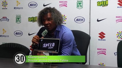 26-07-18 Reacciones Alberto Gamero tras triunfo sobre Nacional en el Atanasio