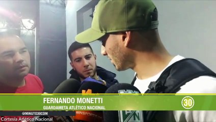 9-08-18 Nacional con la ansiedad propia de lo que es jugar la Copa Libertadores