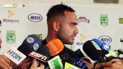 24-10-18 Christian Vargas ante su final mas especial con Atletico Nacional