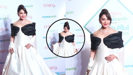 Madhuri Dixit's Stunning Entry At Femina Mamaearth Beautiful Indians 2024