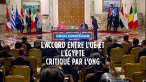 Analyse : le grand pari de l'UE sur l'Égypte s'accompagne d'un prix élevé et de risques importants