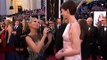 Anne Hathaway Flashes Sideboob  Nipples in Oscars 2013 Red Carpet