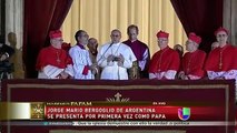 Cardenal Jorge Mario Bergoglio se presenta como el nuevo Papa  2013