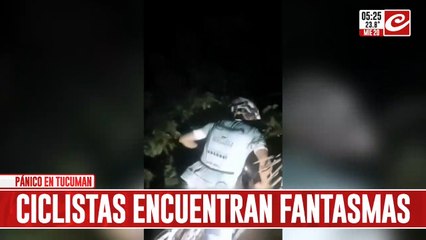Fantasma tucumano atemoriza a ciclistas en Tucumán