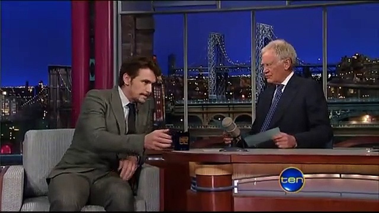 James Franco on David Letterman The REAL reason for Harmony Korine Ban ...