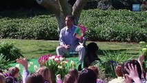 Easter Egg Roll President Obama Reads to Kids 2013 White House