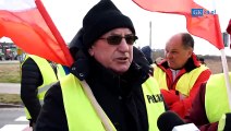 Protest rolników w Koszalinie i regionie. Zablokowane wjazdy do miast