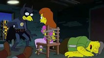 The Simpsons Burns Signal from Dark Knight Court