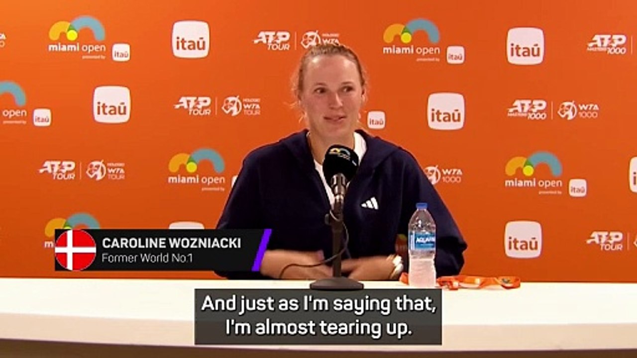 'It's heartbreaking' - Wozniacki sends condolences to Sabalenka
