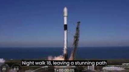 SpaceX's evening Starlink launch wows West Coast skywatchers
