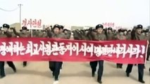 Televisión del Estado de Corea del Norte muestra a militares marchando y protestando contra los Estados Unidos