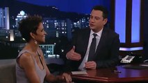 Halle Berry interview on Jimmy Kimmel 2132013