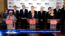 Angelina Jolie Presses G8