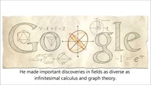 Google Doodle of Today Leonhard Euler April 15 2013