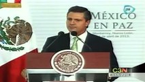 Peña Nieto Brinda a poyo a Estados Unidos