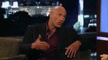 Dwayne Johnson The Rock on Jimmy Kimmel Interview