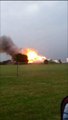 Amateur Video Explosión en fábrica de fertilizantes en Waco Texas