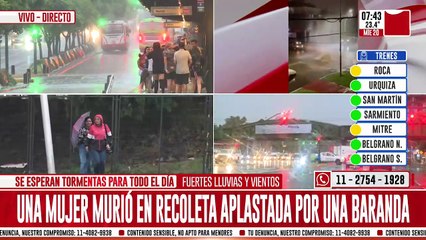 Temporal fatal: Crónica HD recorre los barrios más afectados del AMBA