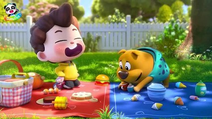 Police Robot Cleaner VS DustGood Habits Song Nursery Rhymes Kids_Songs BabyBus